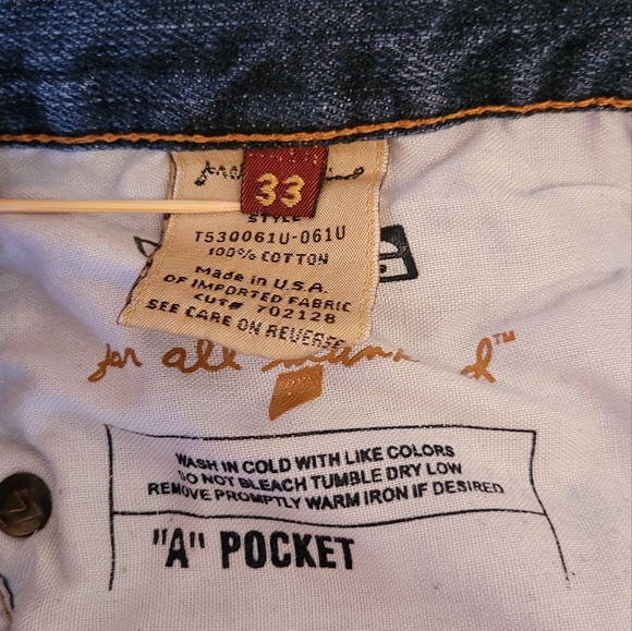 7 For All Mankind jeans size 33 - Picture 3 of 4